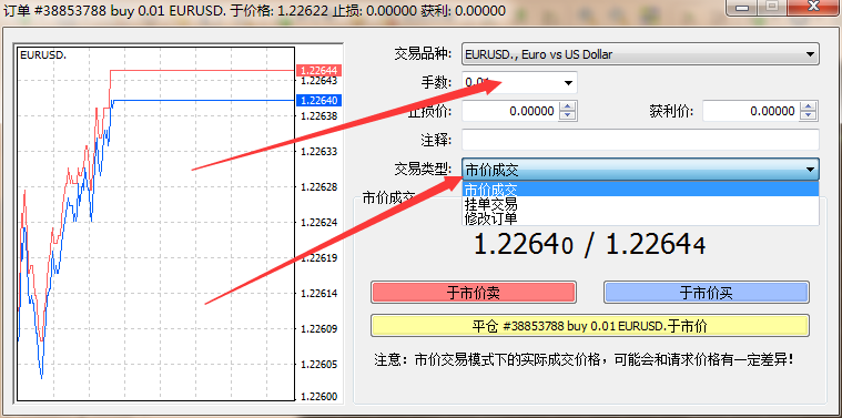使用MT4 ，怎么平某个订单的一部分仓位，而不是全部平了(2)